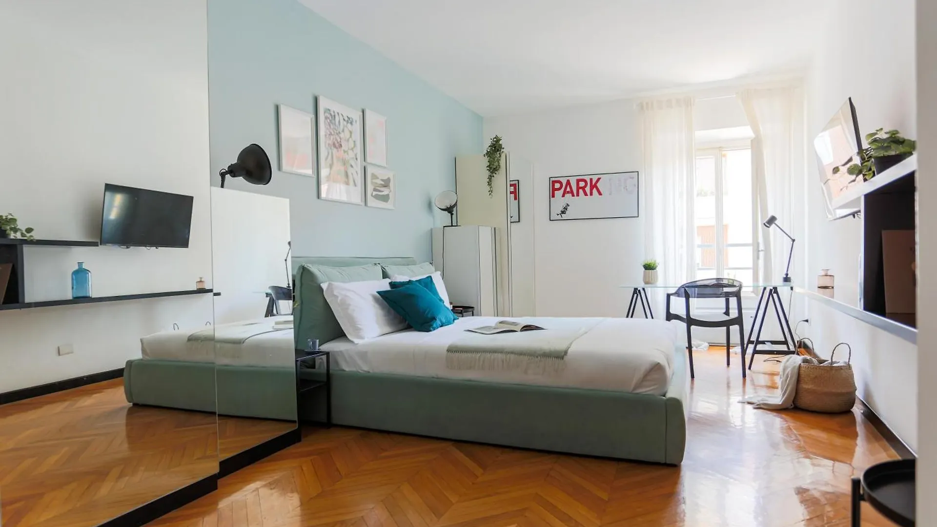 The Best Rent - Colorful Apartment In Central Station Milan Italy